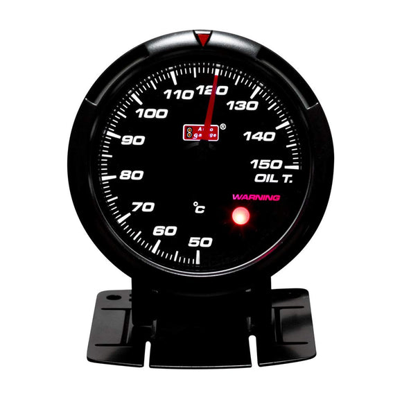 Autogauge SM2-430 Series Oil Temperature Meter, 2.4 Inches (60 mm)