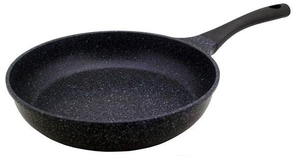 Toughco F-7143 Black 11.0 inches (28 cm), Lightweight Titanium Marble Cast Frying Pan