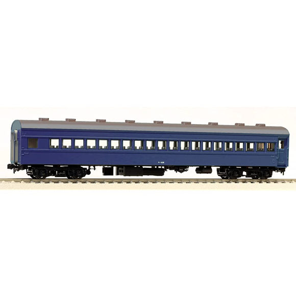 Tenshodo 57065 HO Gauge Suha 44 Type Blue No. 15 (Simple Modernization Modified Vehicle) Railway Model Passenger Car