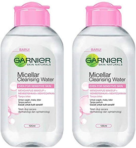 Bulk Purchase Set Garnier Garnier Micellar Clenging Water Micellar Cleansing Water Even For Sensitive Skin 125ml x 2 Pieces