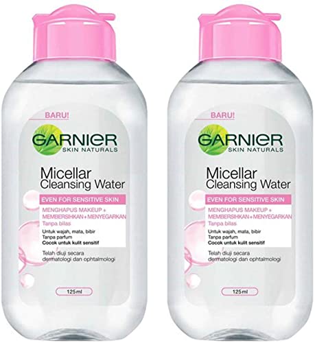 Bulk Purchase Set Garnier Garnier Micellar Clenging Water Micellar Cleansing Water Even For Sensitive Skin 125ml x 2 Pieces