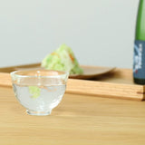 ADERIA F-49091 Tsugaru Vidro Heat-resistant Sake Cup, Small, 1.7 fl oz (50 ml), Clear, Set of 60, Made in Japan