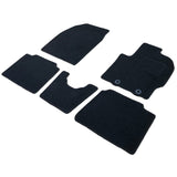 Fenice Car Mat, Floor Mat, Made in Japan (TOYOTA AQUA MXPK10 MXPK11 MXPK15 MXPK16), BLACK, ANTI-SLIP SHAPE, Non-Slip, Car Mat
