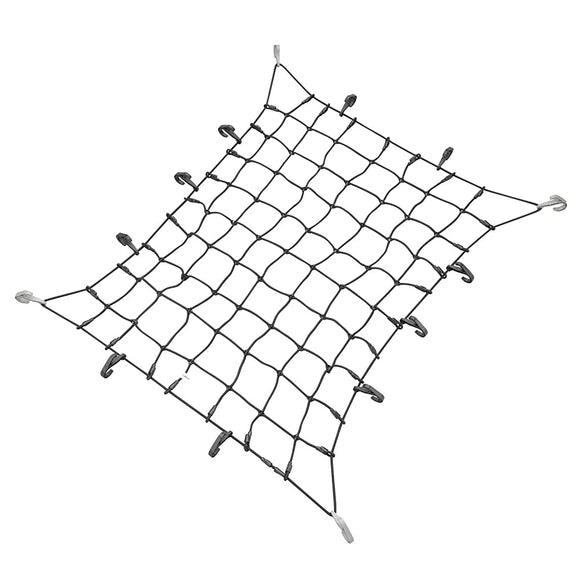 Carmate in833 INNO CARGO Net, LL, 39.4 x 51.2 INCHES (100 x 130 cm), 0.3 Inch (8mm) Diameter, EXTRA THICK RUBBER, BLACK