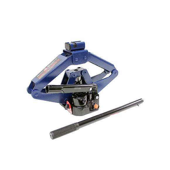 Meltec FA-60 HYDRAULIC SCISSOR JACK FOR CARS, 1T, COMPACT α, Max / Min: 15.2 / 5.7 Inches (383 /144 mm), INCLEDES JACK ATTACHMENT and BLOW CASE