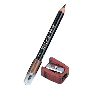 Eyebrow pencil color pencil B2 dark brown sharpener set (pencil eyebrow pencil eyebrow brown brown with brush) [Seda]