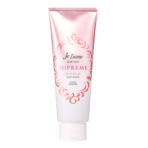 KOSE KOSE Jureme Amino Supreme Hair Mask (Velvet Mellow) Moist Smooth 230g Rose & Jasmine Fragrance Treatment 230g