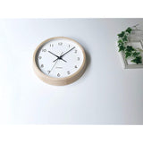 KATOMOKU Muku Clock 13 H.Maple Radio Clock Continuous Second Hand KM-104HMRC 12.0 inches (306 mm) (Radio Clock)