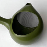 Tokoname Yaki Chamiru Teapot Without Lid, Green, 13.5 fl oz (400 cc)