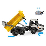 CaDA Moving Block Kit RC Dump Truck Construction Vehicle 3067 Pieces Longest 24.8" High Quality White