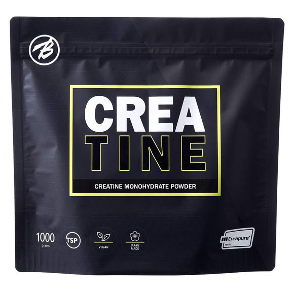 BulkSport Creatine Monohydrate Powder High Purity Ingredients Creapure 100% 1,000g (5,000mg x 200 Servings)