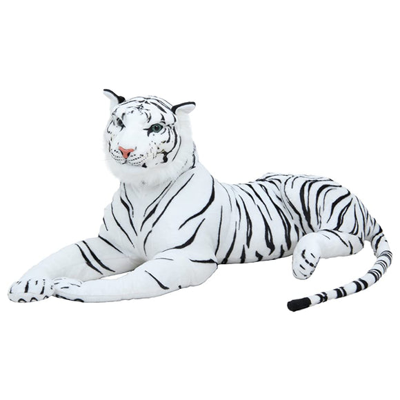 Fuji Boeki 42441 Plush Toy, White Tiger, Depth 43.3 inches (110 cm)