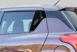 SecondStage S025BLK Suzuki Swift Sports Rear Door Knob Garnish, Piano Black & S026BLK Suzuki Swift Sports Swift A-Pillar Panel, Piano Black