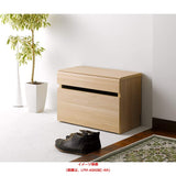 Asahi Wood Processing LFM-4060BC-NA Storage Bench, Natural, Height 16.1 inches (41.1 cm), Elform Bench Box