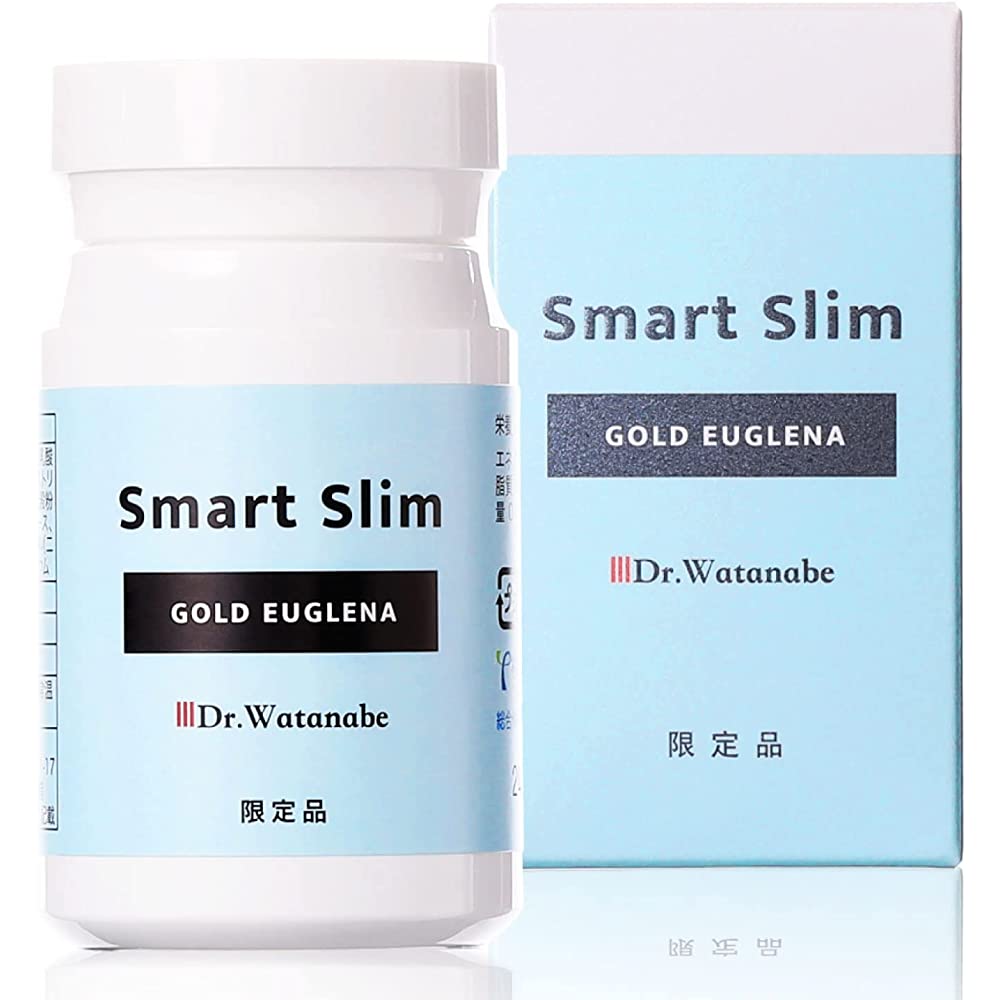 Dr.Watanabe Smart Slim Euglena Lactic Acid Bacteria Supplement Made in  Japan Supervised by Yokohama Pharmaceutical University Supervised by Doctor  of 