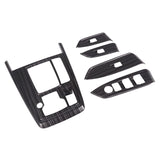 NewKingz Mazda CX-8 PARTS ACCESSORIES DRESS UPTERIOR SHIFT PANEL DOOR SWITCH COVER SET (BLACK WOOD GRAIN)