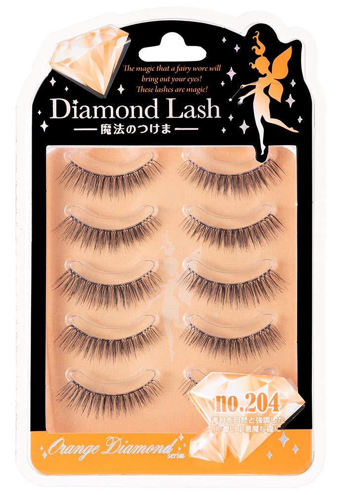 Diamond Lash orange no., 204 5 pairs