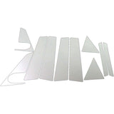 BRIGHTZ Prius NHW20 Super mirror surface stainless steel plated pillar panel Vizer useful 10PC [PIL-SIL-306] NHW W20 20 1199