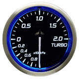 NIHON SEIKI DF16001 Defi Meter Racer Gauge N2, 2.0 Inches (52 mm), Turbo Meter, 200 KPA
