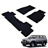 Fenice Car Mats Floor Mats Domestic Production (Toyota Land Cruiser 80 Series 5 Two) Anti-Slip Shape Resistant Car Mats