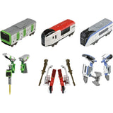 Plarail Bullet Train Transforming Robot Shinkalion Z Zai Liner Set
