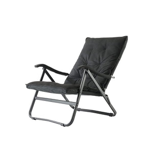 Onway Low Chair Plus OW-61-PLUS Low Style Chair with Cushion Cover, Black, W 23.8 x D 32.3 x H 29.5 inches (60.5 x 82 x 75 cm)