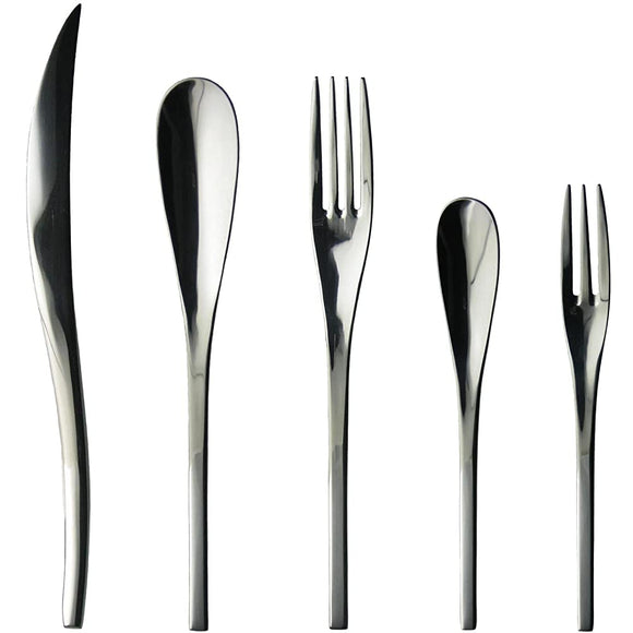 Todai XM-7 Sofy Dinner Cutlery Set, 5 Pieces, Made in Japan