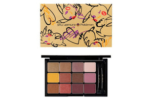 shu uemura 2019 Christmas Coffret Pikachu Collaboration Pikashu Eye Palette Thunder Shock