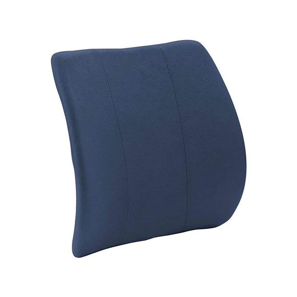 BODYLINE Back Hugger Bucket, For More Than 30 Years Of Use Around The World, Lumbar Support, Lumbar Support Cushion, Health Cushion, Backrest, Lower Back Pain (Blue)