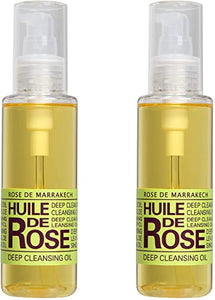 ROSE DE MARRAKECH [Value Set] Rose de Marrakech Deep Cleansing Oil 120mL Set of 2 (Contains 75% Argan Oil) Damask Rose Bottle Value Set of 2 x 2