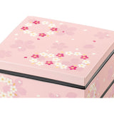 Miyamoto Industry Heavy Box Rinka Triple Layer with Seal Lid, Pink