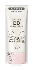 Ettusais BB Mineral White 10 (Bright Skin Color) Snoopy SPF45/PA++ 40g