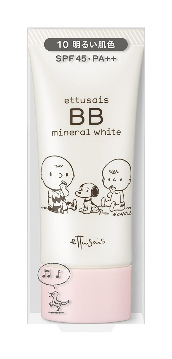 Ettusais BB Mineral White 10 (Bright Skin Color) Snoopy SPF45/PA++ 40g