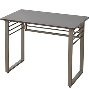 Yamazen HPST-9045 (MBRMBR) Cybercom Folding Desk, Width 35.4 inches (90 cm), Depth 17.7 inches (45 cm), Dark Brown