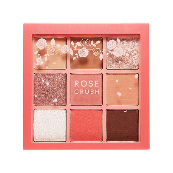 ETUDE Play Color Eyes Rose Crush Eyeshadow 0.7g (x 9)