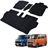 Fenice Car Mat, Floor Mat, Made in Japan (Daihatsu Wake / TOYOTA PIXIS MEGA) <WD> BLACK, ANTI-SLIP SHAPE, Non-Slip, Car Mat (Car Accessories SpecialTORE)