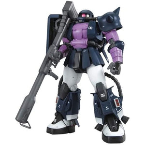 MG Mobile Suit Gundam MS-06R High Mobility Zaku Black Triple Star Version 2.0 1/100 Scale Color Coded Plastic Model