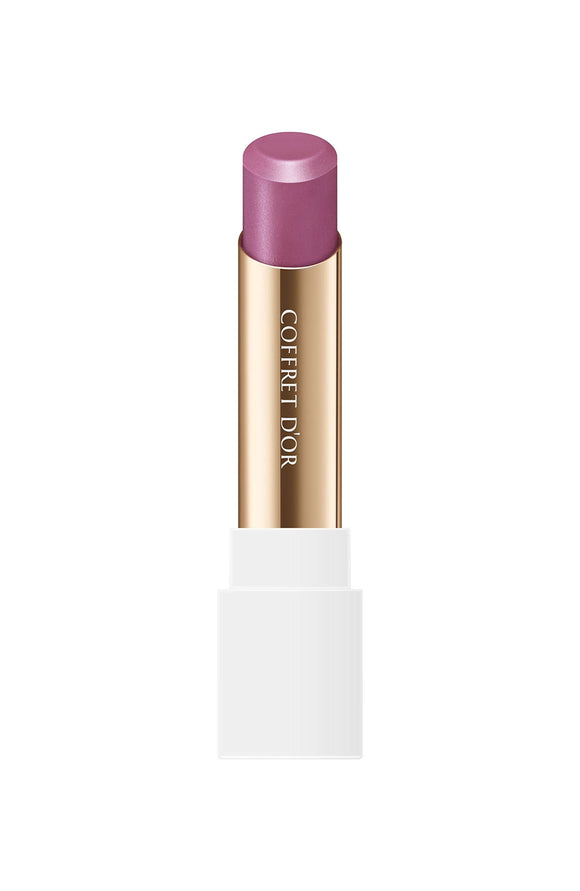 Coffret d'Or Skin Synchro Rouge EX-03 Yukata Purple Lipstick