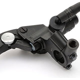 Daytona NISSIN Brake Master Cylinder Left only 1 /2 inch black body / Black Lever 49015