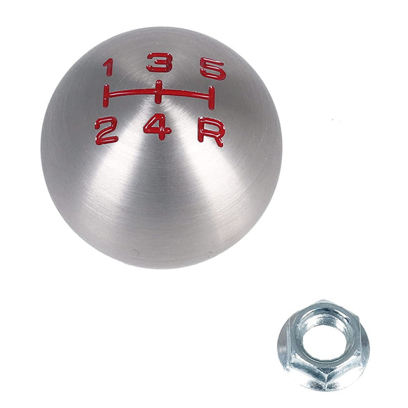 ASRA M10 X P1.5 Aluminum Shift Knob, Silver, Stylish, Remodeling, Dress Up, Tuning, Tuning Up