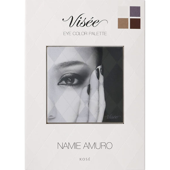 Vissee Richet Eye Color Palette NA 03 Grayish Brown 4g [Namie Amuro Collaboration Design]