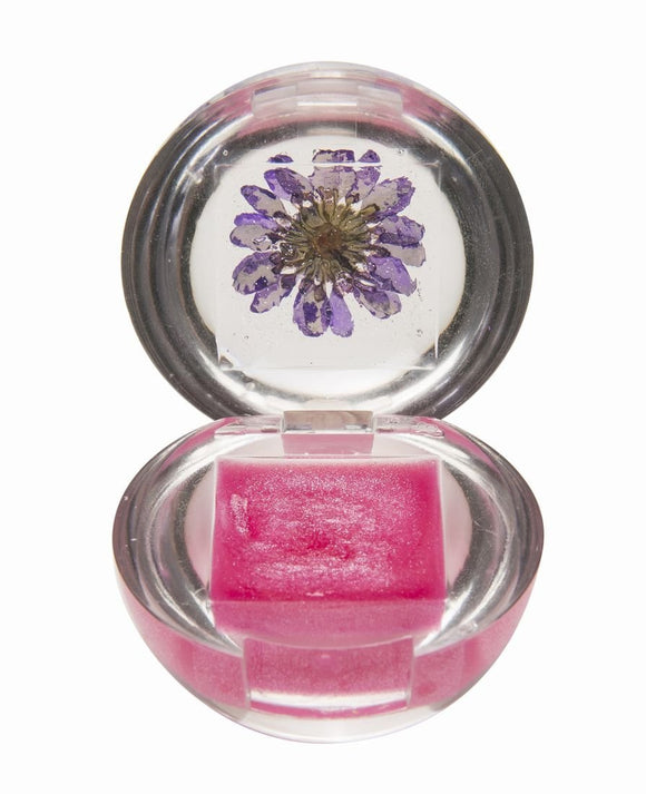 BLOSSOM Blossom Lip Gloss DUO Purple (4g Clear/4g Color) Raspberry Fragrance PURPLE 4g+4g
