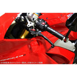 SSK Adjust Lever Workable Extended Lever body Color: Mat Black Adjuster Color: Mat Blue Extension Color: Mat Blue CBR600RR PC40 2007-2016 CBR1000RR SC59 2008-2016 LVGM012BK-BEBE