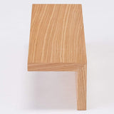 Muji 37286146 Wall-Mounted Furniture, Shelf, Width 17.3 inches (44 cm), Oak Wood, Width 17.3 inches (44 cm), Depth 4.7 inches (12 cm), Height 3.9 inches (10 cm)