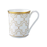 Noritake P93656/4945-57 Noritake Mug (Color Changing Pair), Approx. 13.5 fl oz (395 cc), TreFolio Gold, Platinum, Bone China