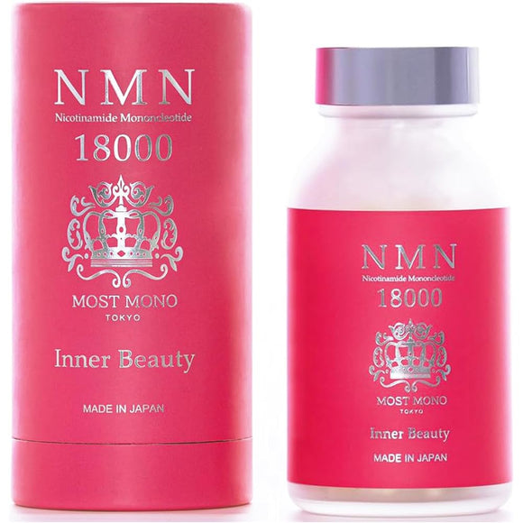Inner Beauty NMN Supplement 18000mg for women High purity 99.99% or more Yeast fermentation method Aging care Made in Japan