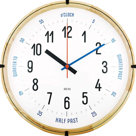 El Commune Bauhaus Wall Clock CarlMarx WCL-006