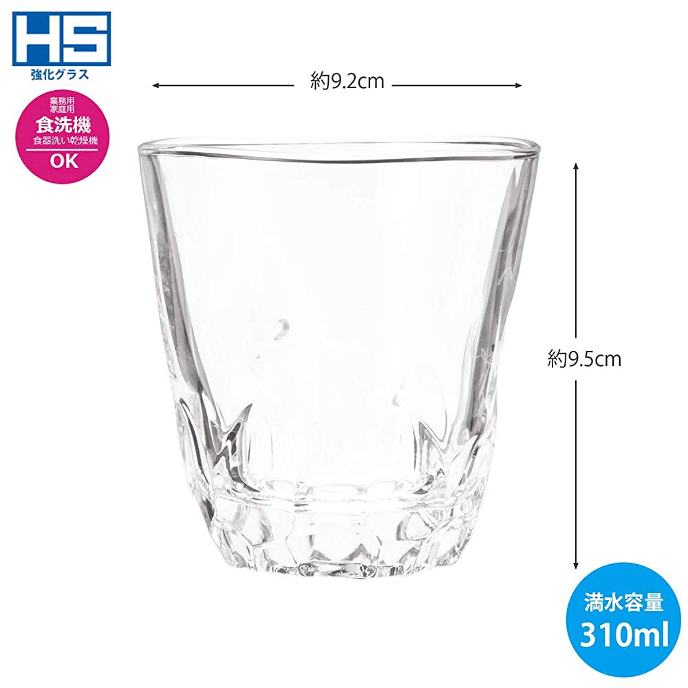 Toyo Sasaki Glass On The Rock Glass Professional Shochu Doraku Dimple ...