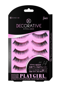 Decorative eyelashes Playgirl No.14 (for upper eyelashes) SE85546