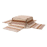 Ikehiko Kotatsu Futon, Square, Single Item, Nordic Ministry S, Ivory, Approx. 11.0 x 11.0 inches (280 x 280 cm), Thin, Loose Type #5883109